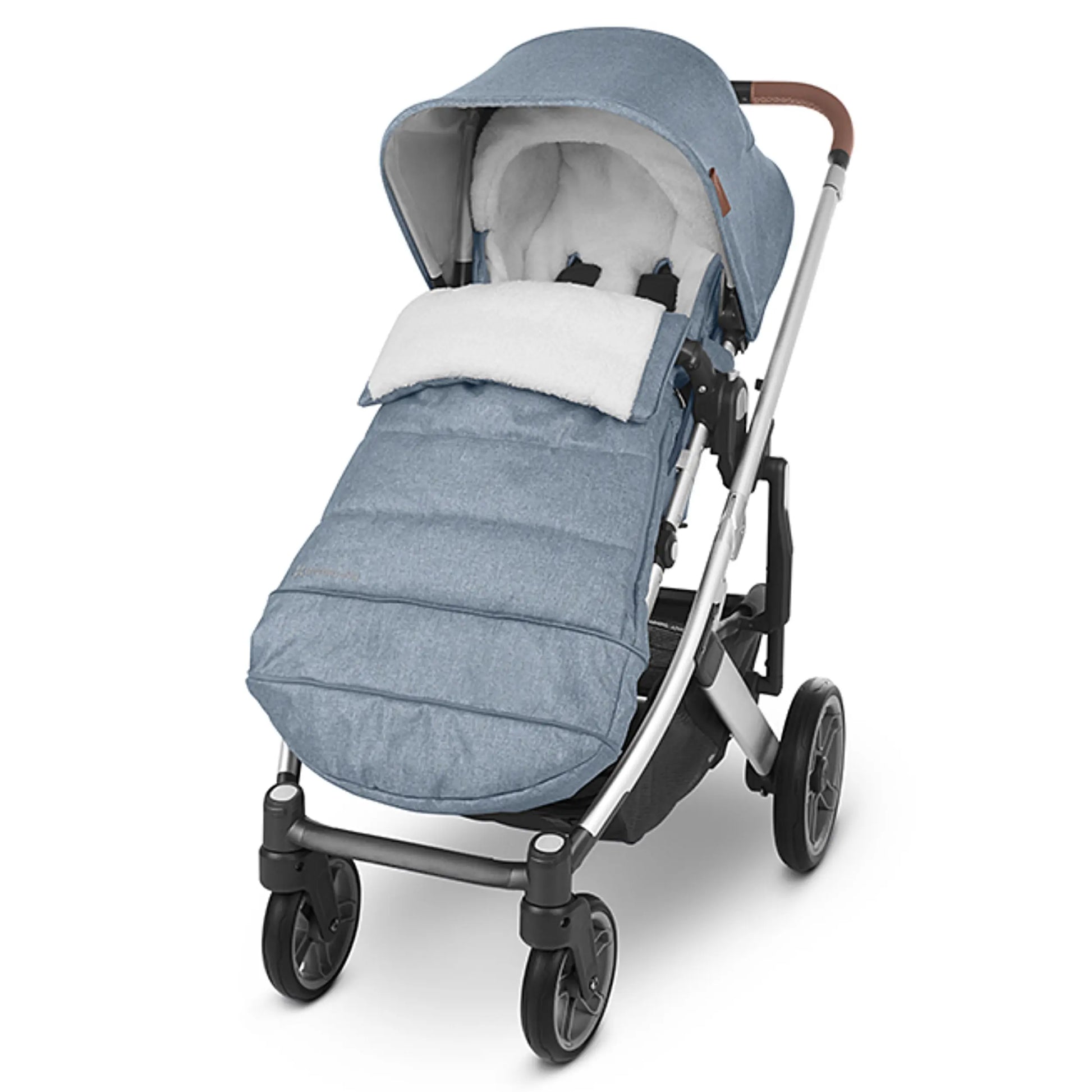  UPPAbaby Cozy Ganoosh Footmuff - Gregory (For use with Vista / Cruz / Minu Strollers)