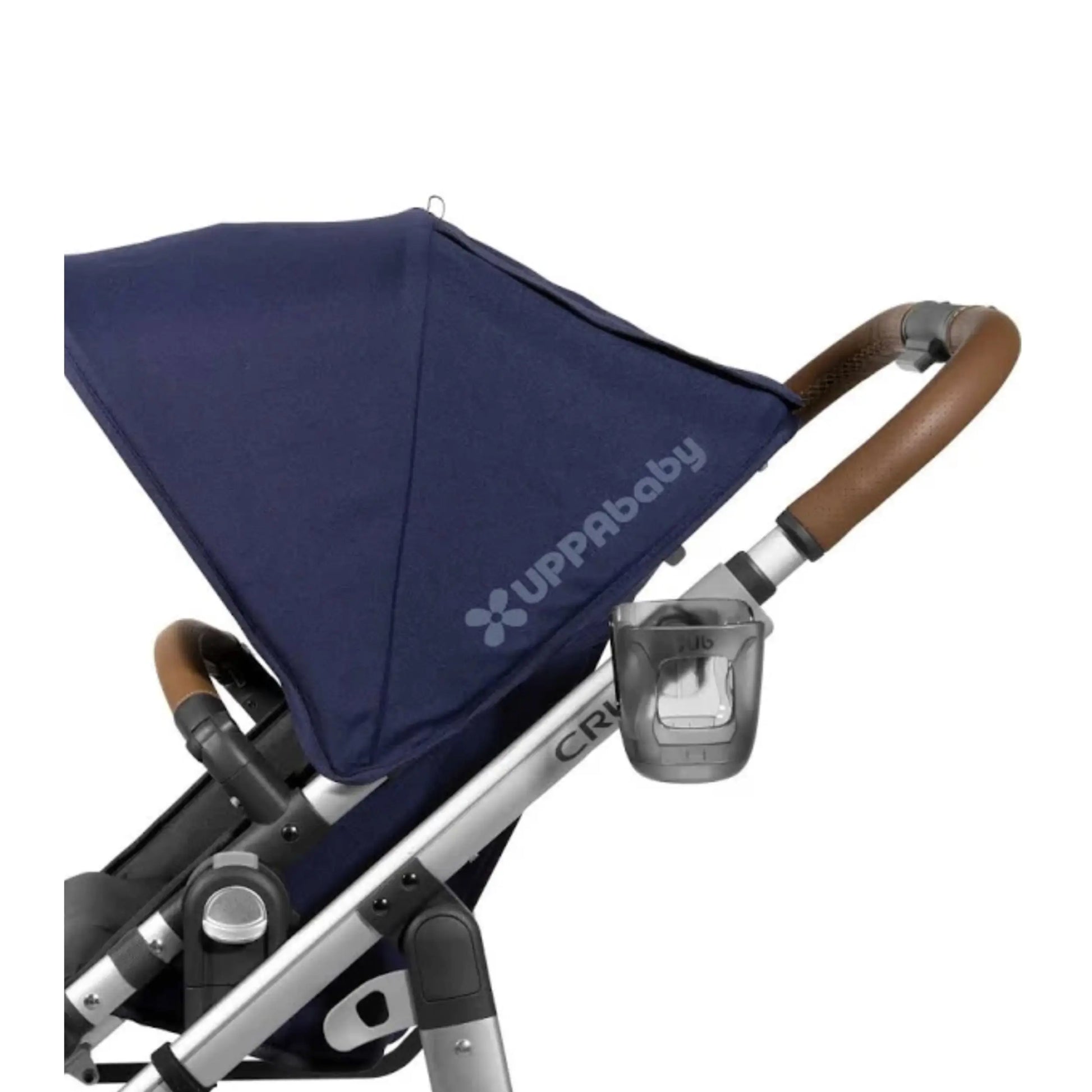 Can be easily attached on either side of the stroller frame