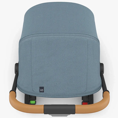 UPPAbaby MINU V3 - Travel Pram / Stroller - Dillan (Blue / Carbon / Sand Leather)