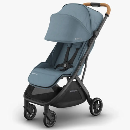 UPPAbaby MINU V3 - Travel Pram / Stroller - Dillan (Blue / Carbon / Sand Leather)