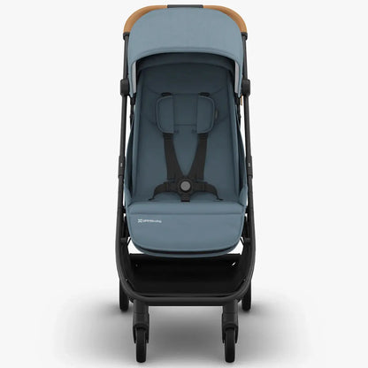 UPPAbaby MINU V3 - Travel Pram / Stroller - Dillan (Blue / Carbon / Sand Leather)