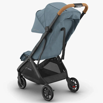 UPPAbaby MINU V3 - Travel Pram / Stroller - Dillan (Blue / Carbon / Sand Leather)