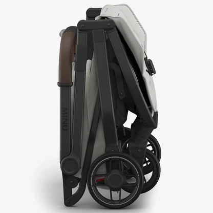 UPPAbaby MINU V3 - Travel Pram / Stroller - Savannah (Pearl Grey / Carbon)