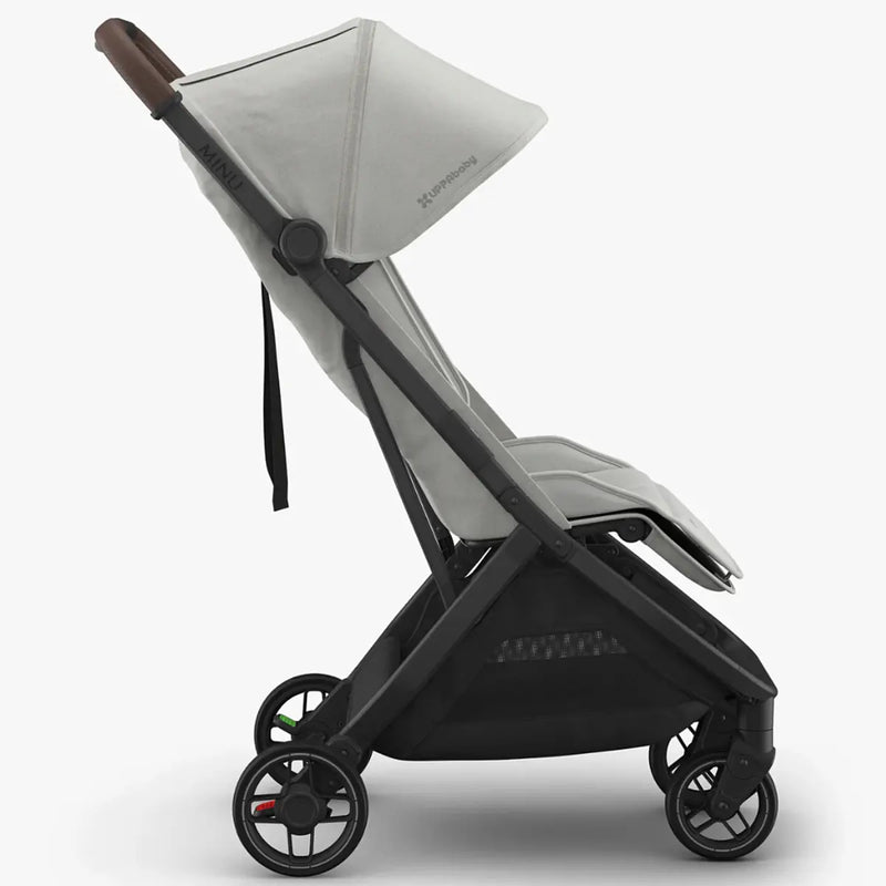 UPPAbaby MINU V3 - Travel Pram / Stroller - Savannah (Pearl Grey / Carbon)