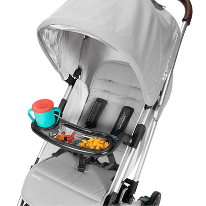 Recessed bowl allows for easy scooping by little hands