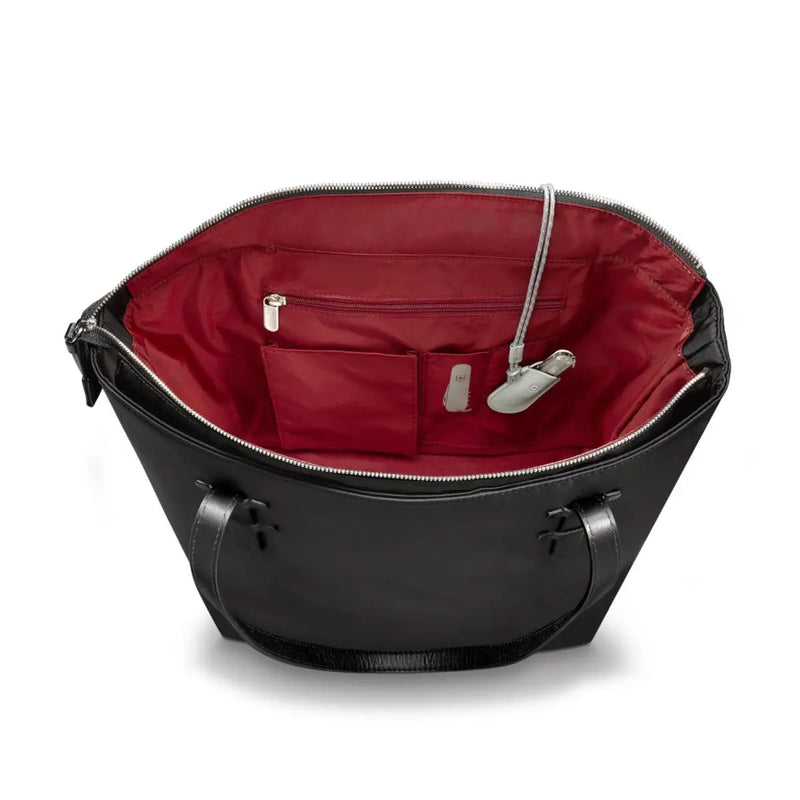 Trendy carrying option crafted from leather