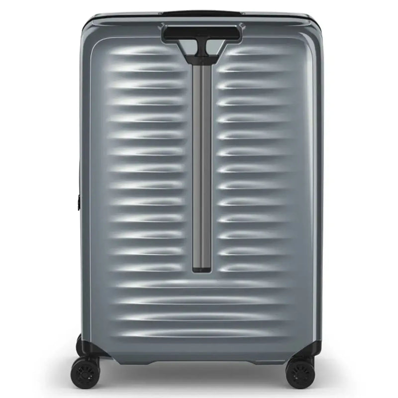 Lightweight one touch monopole handle with ergonomic comfort grip that locks into three different positions.