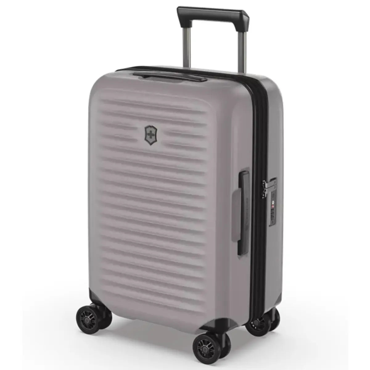 Swiss Engineered top and side handle ensures easy handling