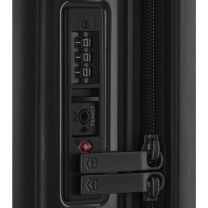 Recessed combination lock with TSA