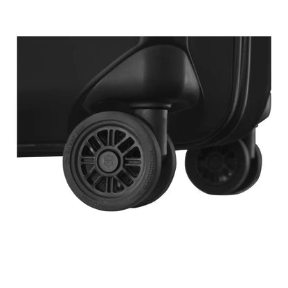 Large 60mm dual-caster Hinomoto wheels with Lisof silent tires for smooth rolling and 360 maneuverability