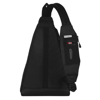 Neoprene pocket on shoulder strap to keep your Swiss Army Knife at hand