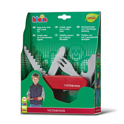 Swiss made pocket knife toy with 8 functions