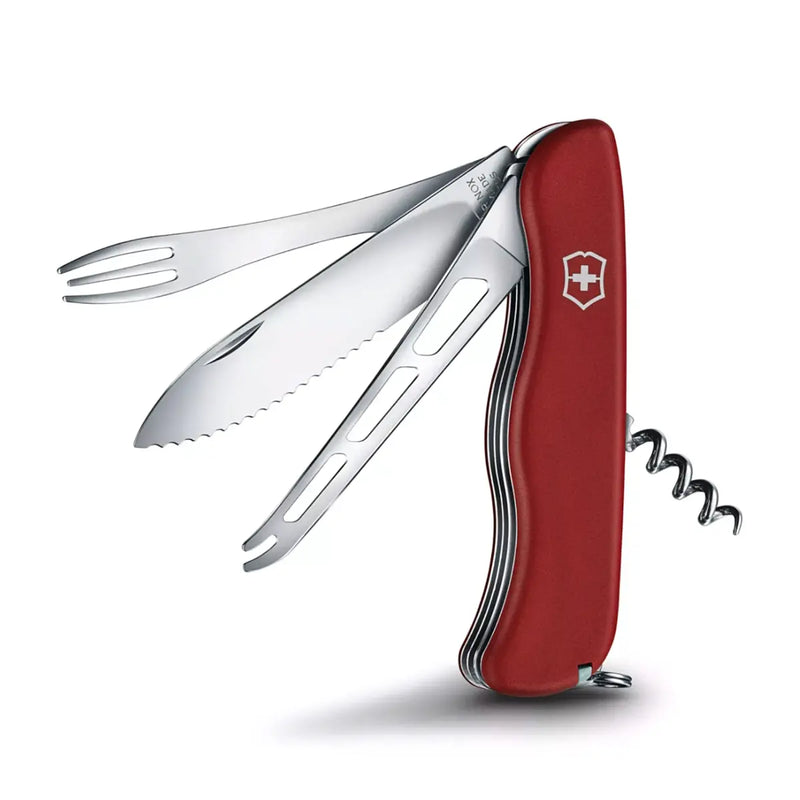 Swiss made pocket knife with 8 functions