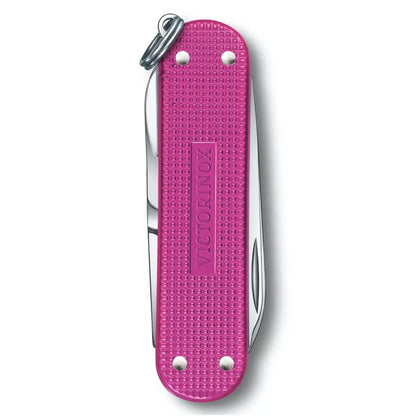 Swiss made pocket knife with 5 functions and high-grade Alox scales