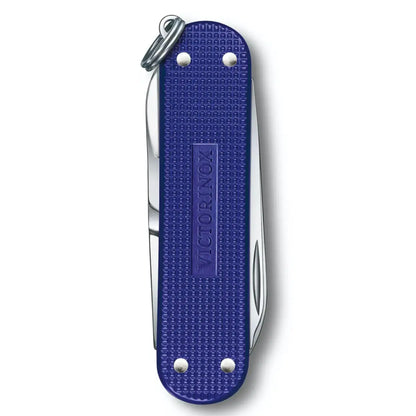 Swiss made pocket knife with 5 functions and high-grade Alox scales