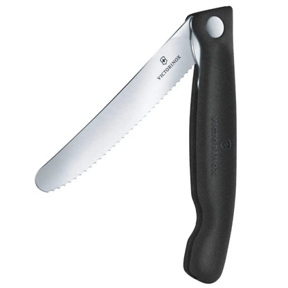 Victorinox Classic Foldable Paring / Steak Knife - Black