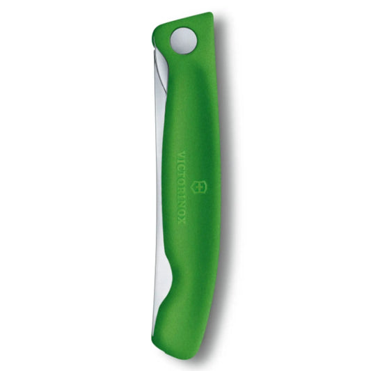 Victorinox Classic Foldable Paring / Steak Knife - Green