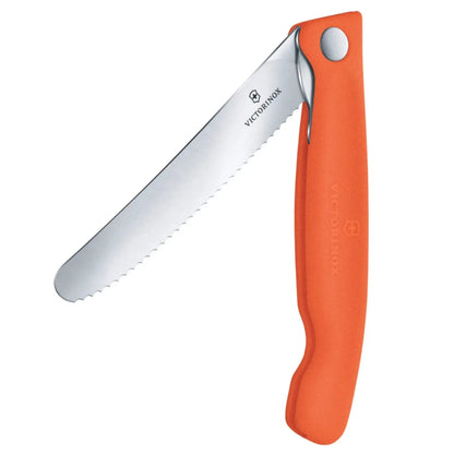 Victorinox Classic Foldable Paring / Steak Knife - Orange
