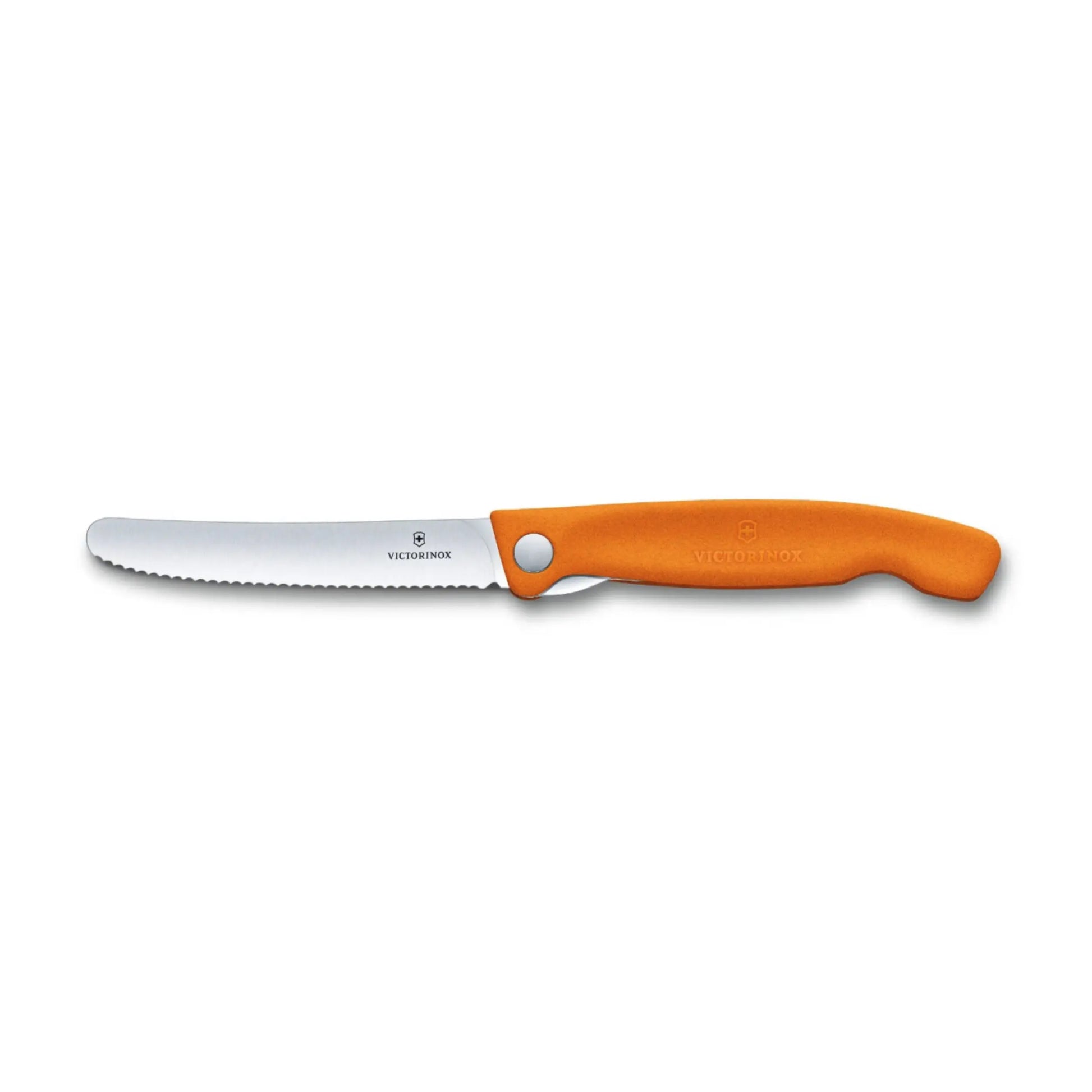 Victorinox Classic Foldable Paring / Steak Knife - Orange