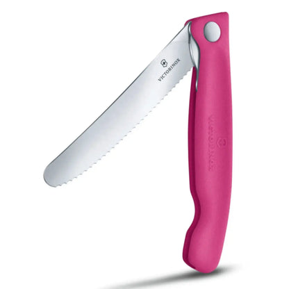 Swiss made paring knife with wavy edge