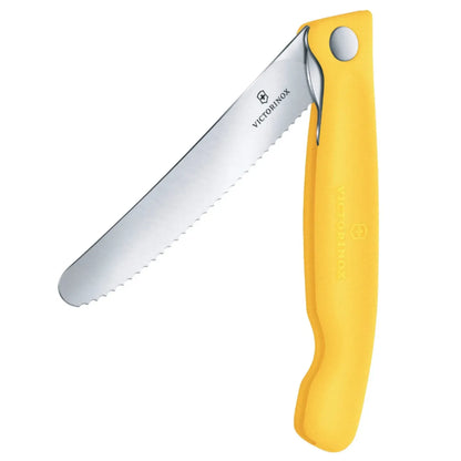 Victorinox Classic Foldable Paring / Steak Knife - Yellow
