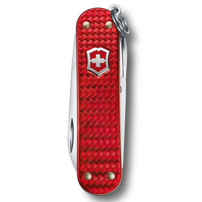 Victorinox Classic Precious Alox Swiss Army Knife - Iconic Red