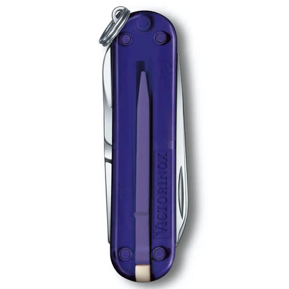 Victorinox Classic SD Translucent Swiss Army Knife - Persian Indigo