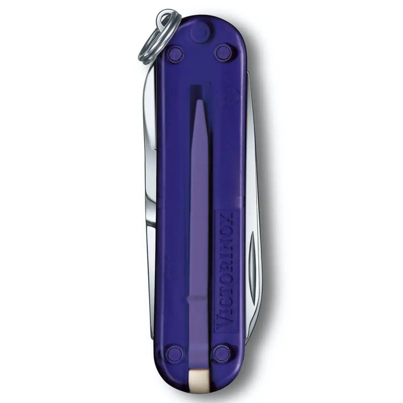 Victorinox Classic SD Translucent Swiss Army Knife - Persian Indigo