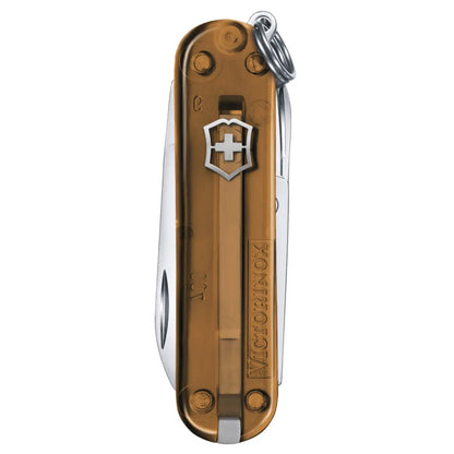 Victorinox Classic SD Translucent Swiss Army Knife - Chocolate Fudge