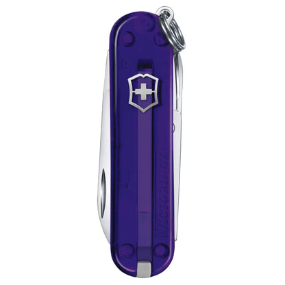 Victorinox Classic SD Translucent Swiss Army Knife - Persian Indigo