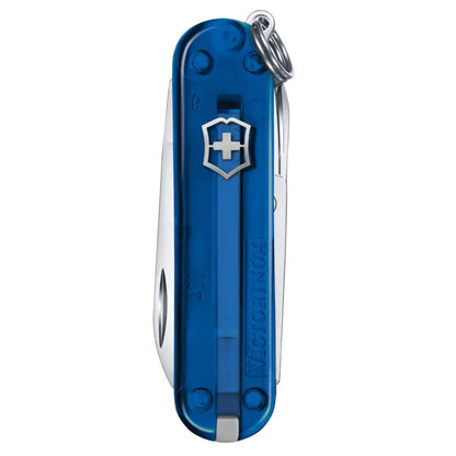 Victorinox Classic SD Translucent Swiss Army Knife - Deep Ocean