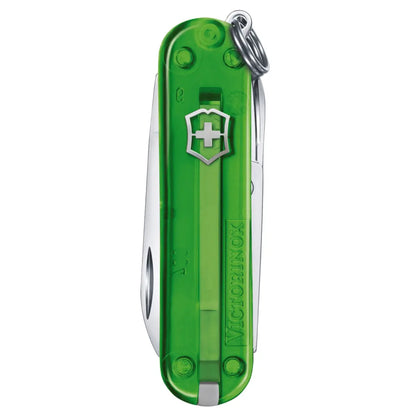 Victorinox Classic SD Translucent Swiss Army Knife - Green Tea