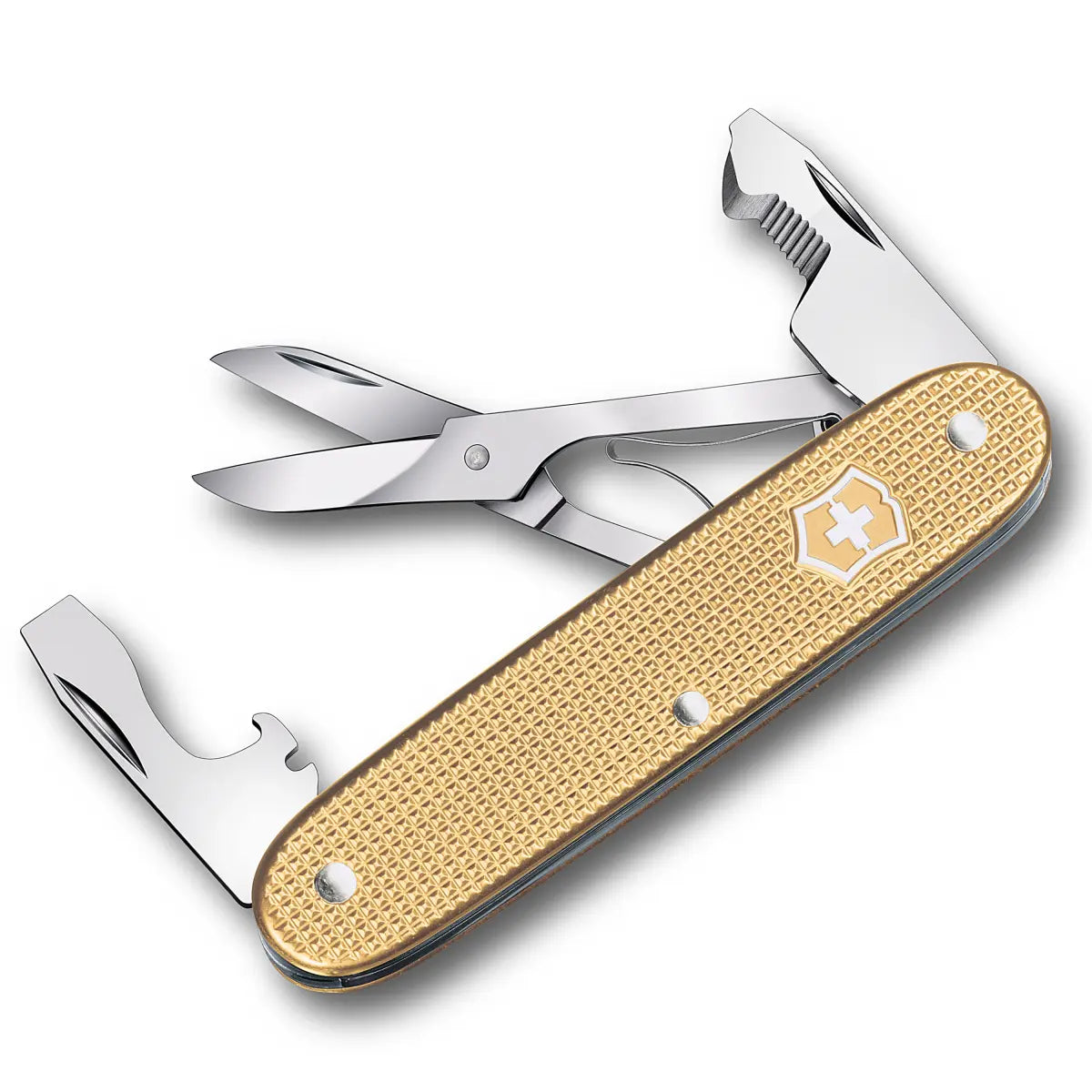 Victorinox Companion Slim Alox Swiss Army Knife - Gold