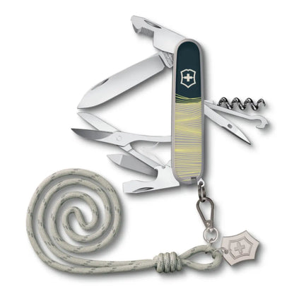 Swiss made pocket knife with 16 functions