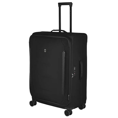 Victorinox Crosslight 76 cm Large Expandable Softside Luggage - Black