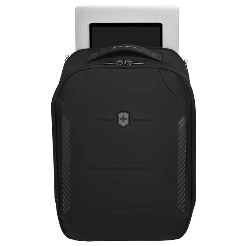 Laptop and tablet compartment at the rear of the bag