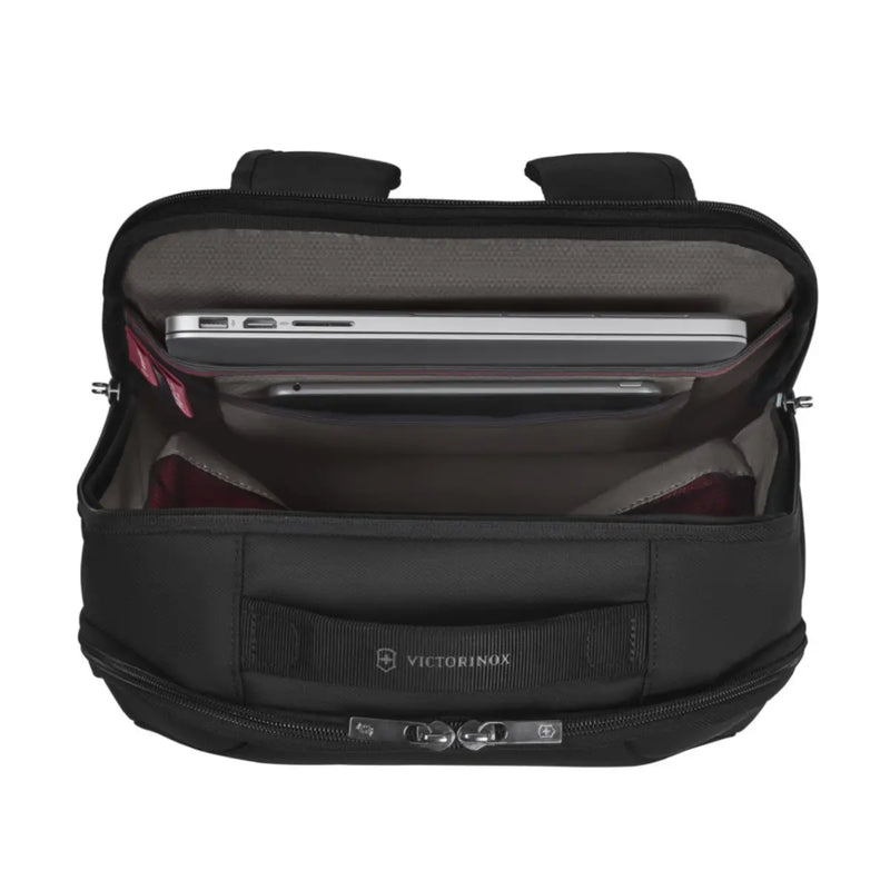 Separate zipped, padded laptop compartment for a 15.6” device