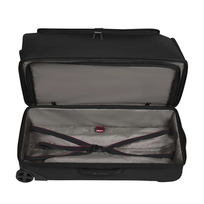 Adaptive interior allows customisable capacity for bottom and main compartments