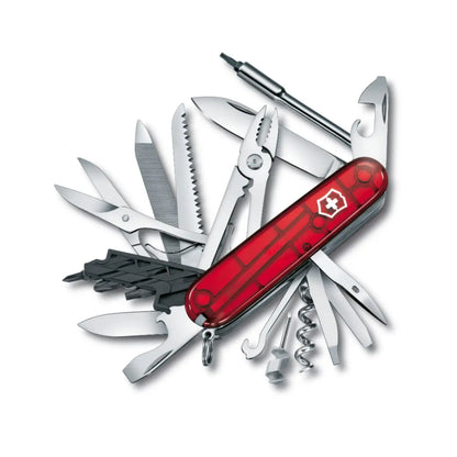 Victorinox CyberTool L - Swiss Army Knife - Translucent Red