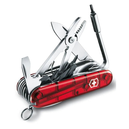 Swiss made pocket knife with 39 functions