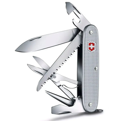Swiss made pocket knife with 10 functions