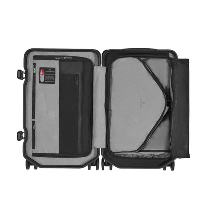 Zipped divider wall and removable suiter with hanger