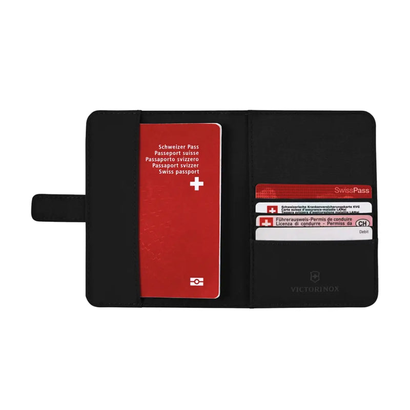 Victorinox Passport Holder with RFID Protection - Black