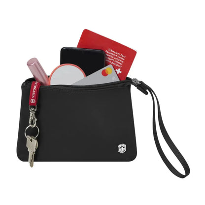 removable pouch that’s your go-to plus-one for an evening out as well as a feature of refined interior organization