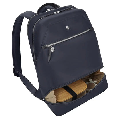 Zip divider allows interior access to bottom compartment