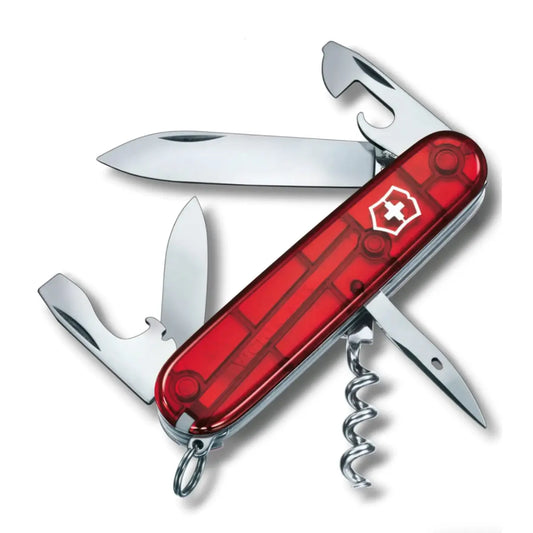 Victorinox Spartan Swiss Army Knife - Translucent Red