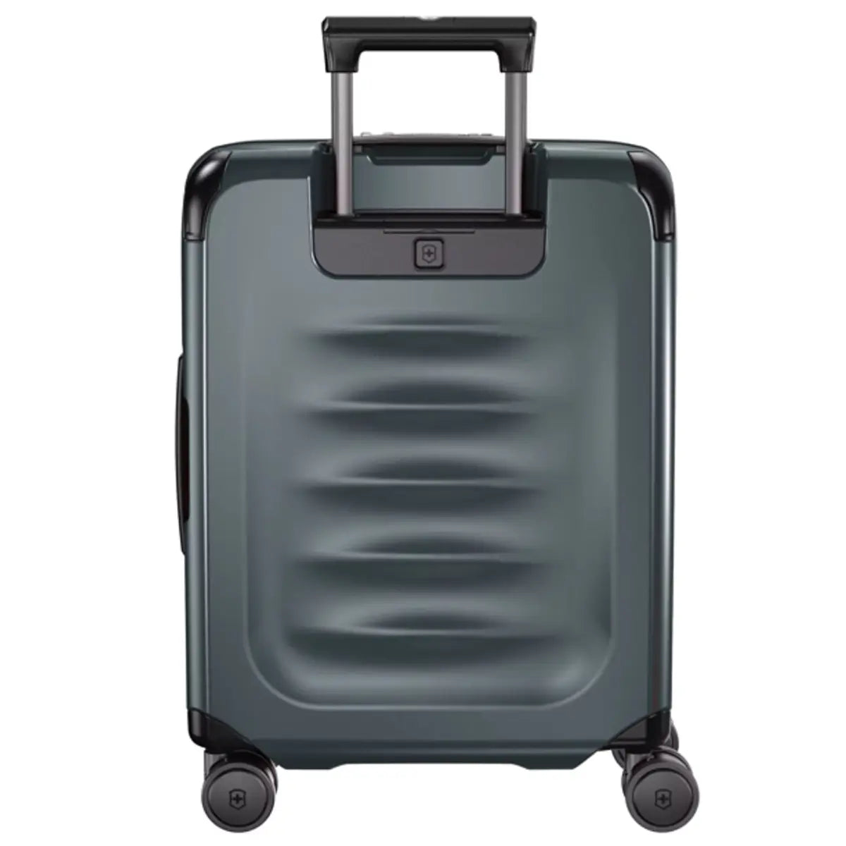 Dual-caster wheels feature soft tread offering ideal traction 