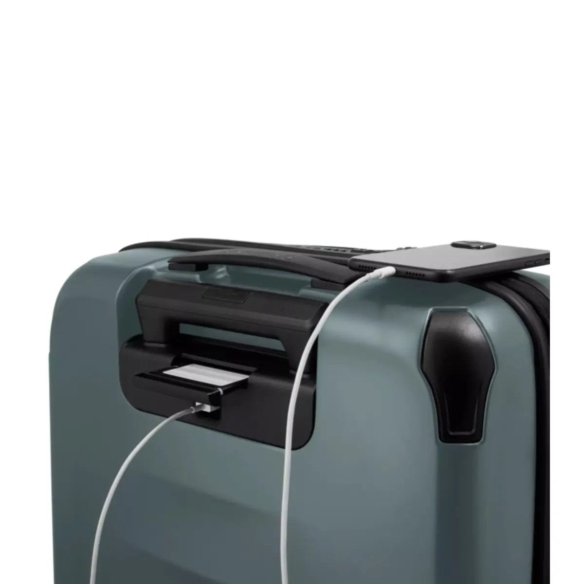 USB charging port (power bank not included)