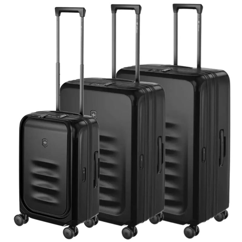 Victorinox Spectra 3 Piece Luggage Set - Black