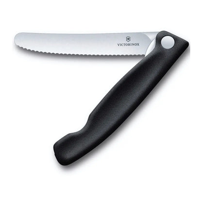 Victorinox Swiss Classic Folding Steak / Paring Knife - Black